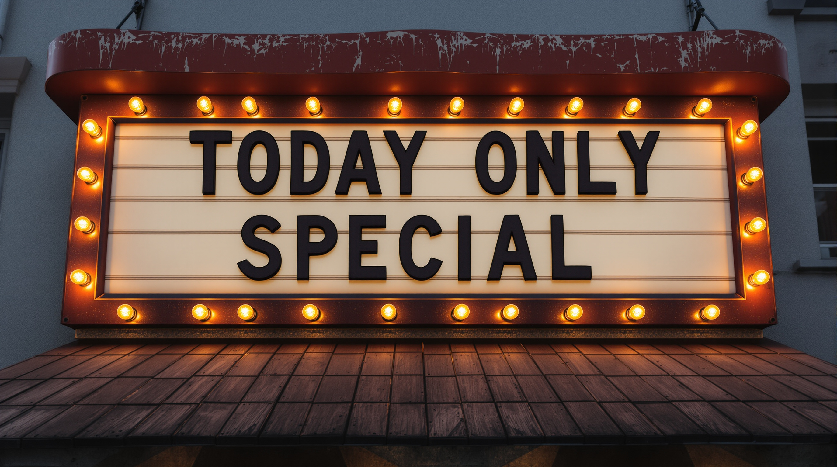 Changeable marquee letters